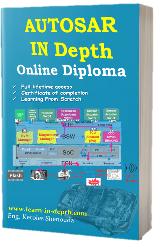 غلاف AUTOSAR In-Depth Diploma